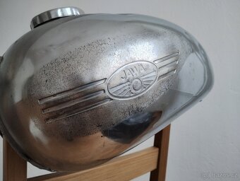 Originální nádrž jawa 250 nebo 350 v původním chromu - 6