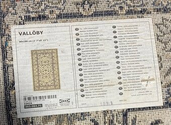 Orientální koberce Valloby 4ks - 6