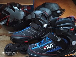 Nové in-line brusle FILA J-One Combo 3-set - 6