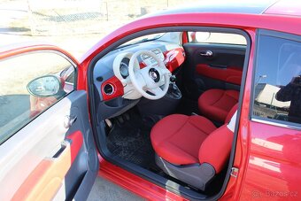 Fiat 500, 1,2i 51KW, KLIMA, SERVISKA, r.v. 2012 - 6