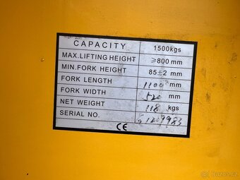 Nožový paletový vozík - 6