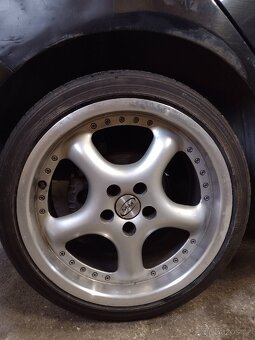 Alu. kola MIM 8Jx17 H2, ET 35, rozteč děr 5x100. - 6