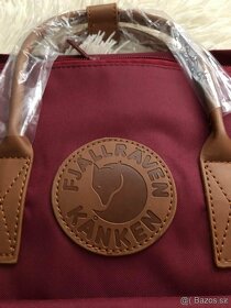 Batohy Fjällräven Kanken vínový s hnědými prvky - 6