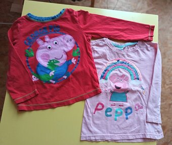 Peppa Pig & George Pig trička 104 - 6