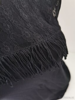 Dámský černý top - Vel. S/M - M - 6