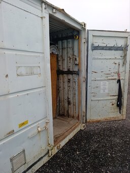 Lodní/skladový kontejner s regály ALBINA 3m - 6