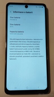 Prodám Samsung Galaxy A53 5G, 6GB/128GB, stav A - 6