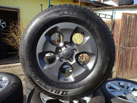 Jeep - NOVÁ celoroční alu kola 18" 5x127 - šedá PERLEŤ TPMS - 6