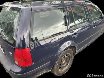 Prodám náhradní díly na vw golf 4 - 6