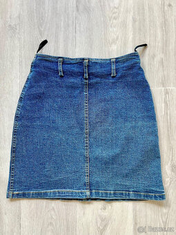 Sukně mini riflová vel.36 - 6