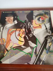 LP vinyl desky wishbone Ash no smoke without fire - 6