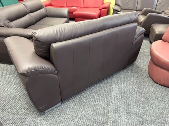 Sedací souprava 3 + 2 - kožená - NEPOUŽITÁ - 6