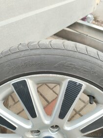 alu kola ford 5x108 r17 +pneu - 6