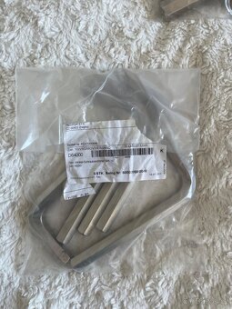 Imbusové klíče, vel.  17, 14, 12 - 6