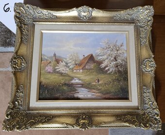 Obrazy různých motivů. - 6