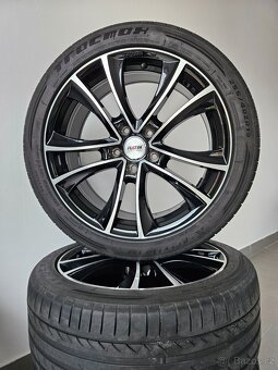 Alu kola Platin 5x120 Letní 255/40/19 ( VW T5 ) - 6