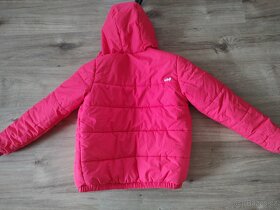 pékná oboustranná zimní bunda jako nová divka 9-13 let - 6