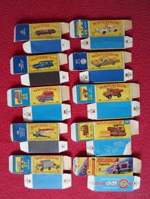 Predam sadu 53ks originálních krabiček MATCHBOX SERIES - 6