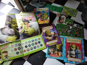 Sada časopisy Shrekovi výpravy1-52,album+žetony,2peněženka - 6