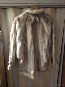 Pravý norkový kožich paleto - 6