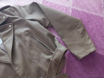Béžová biker bunda vel. XXL - N.O.V.Á s visačkou - 6