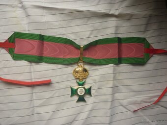 RU Královský řád svatého Štěpána komtur komander kříž - 6