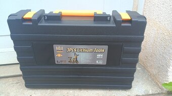 Střední aku sada nářadí - vrtačka,flexa,utahovák - NOVÉ - 6