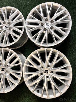 5x112 R17 Originál alu disky Seat LEON IV. - TOP STAV - 6