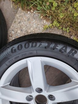 ALU kola Audi 16" s pneu 205/60 R16 – super stav - 6