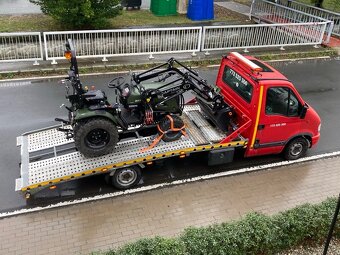 Zemní a výkopové práce malotraktor s čelním nakladačem - 6