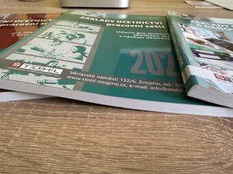 Učebnice a pracovní listy účetnictví ŠTOHL 4ks, nové - 6