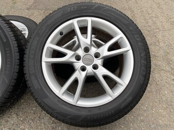 Originální alu kola Audi 5x112 r18, pneu 235/55 r18 - 6