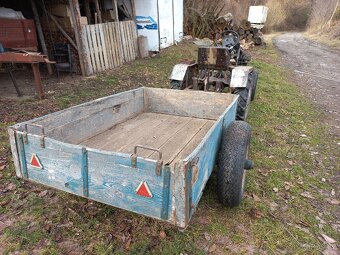 Prodám frézu domácí výroby - motor Jawa 250 Perák - 6