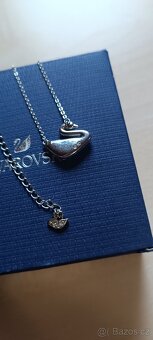 Náhrdelník labuť Swarovski - 6
