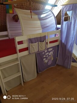Nová dětská postel Zámek se skluzavkou - 6