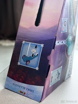 Smoby Disney FROZEN Twist Scooter - NOVÝ / NESLOŽENÝ - 6