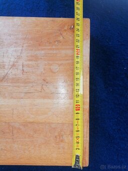 Dřevěná krabíčka na ukládání zkumavek. - 6