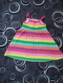 Dětské šaty,sukně a šátky velikost 110/116 pro holčičku - 6