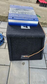 Blaupunkt woofer + zesilovač Blaupunkt GTA270 400w - 6