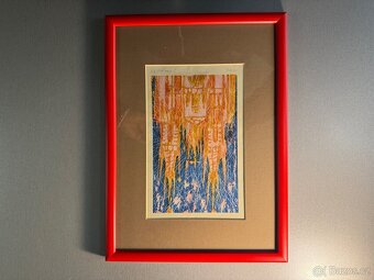 Obraz J.Hanza 10/40 grafika rok 1974 - 6