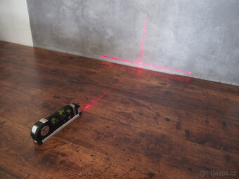 Vodováha s křížovým laserem a metrem FIXIT - 6