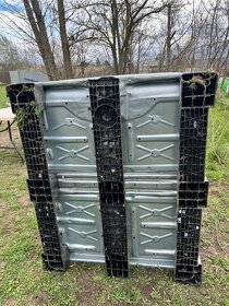 IBC klec na kubíkovou nádrž, plast, pozink - 6