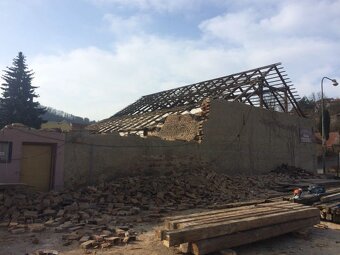 Staré Těšany trámy a staré prkna - 6