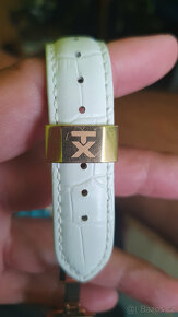 Hodinky TIMEX model T3C505 White and Gold color - 6