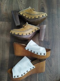 Pantofle "dřeváky" Baťa a Mustang - 6