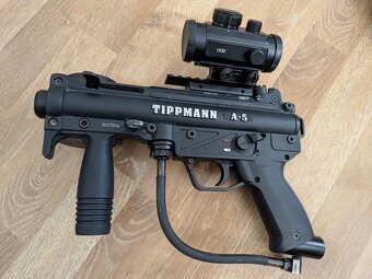 Paintballový značkovač Tippmann New A5 Basic-set(Plzeň/Praha - 6