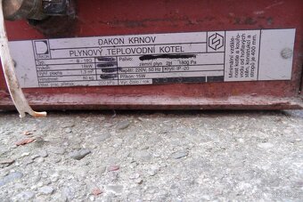 Plynový kotel DAKON D-S-18G - 6