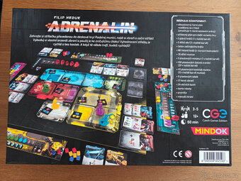 Adrenalin - desková hra (Mindok), CZ, výborný stav - 6