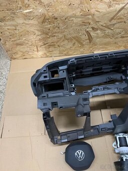 Airbagová sada Volkswagen Caddy s novou deskou - 6