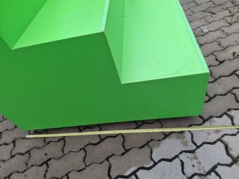 Dřevěný regál policový - 6